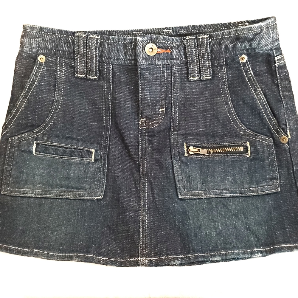 Calvin Klein Jeans Jean Mini Skirt